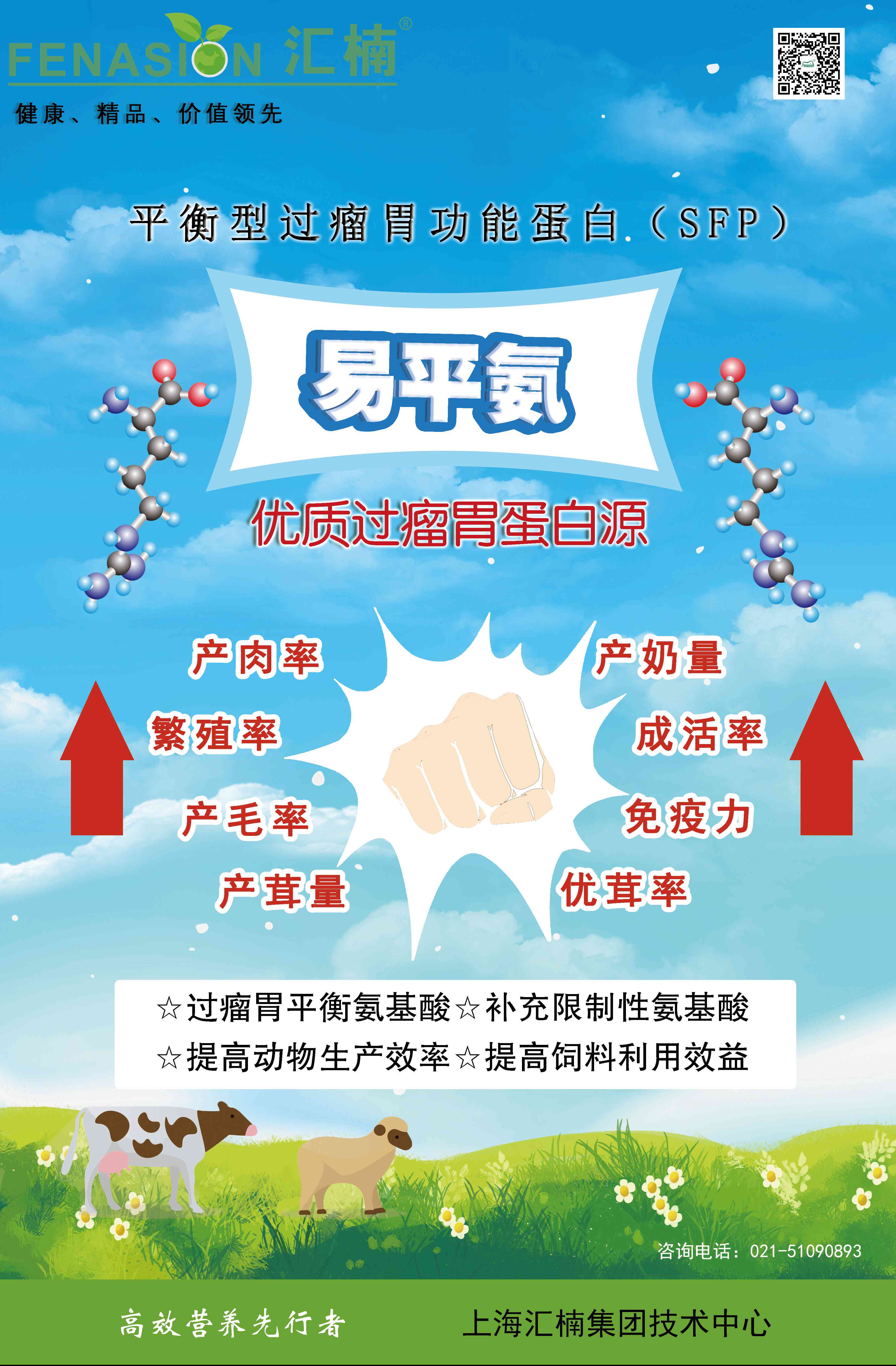 平衡型过瘤胃功能蛋白（SFP）